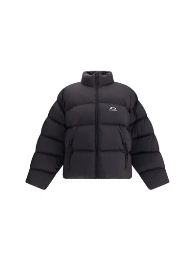 Balenciaga Down Jackets In Blue