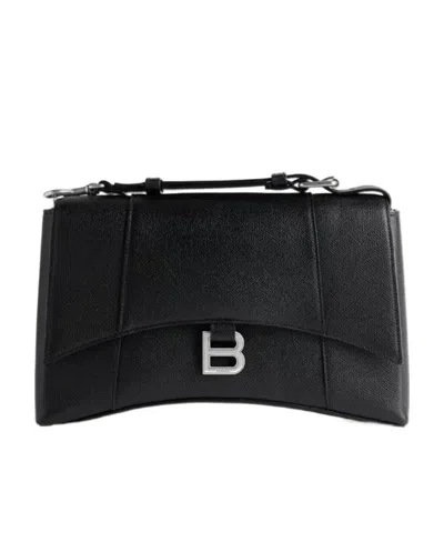 Balenciaga Downtown Crossbody Bag In Black