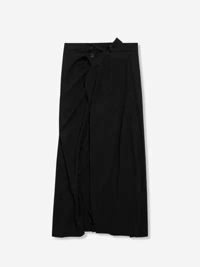 BALENCIAGA BALENCIAGA DRAPED MIDI SKIRT