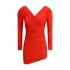 Balenciaga Draped Mini Dress