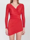 Balenciaga Draped Mini Dress