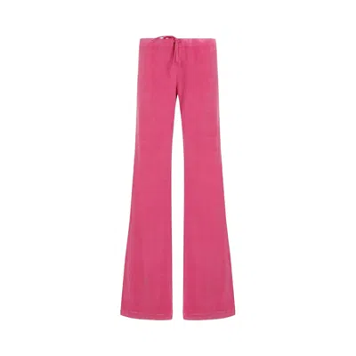 Pre-owned Balenciaga Drawstring Track Pants 'dark Pink' | Women's Size Xs