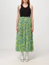 Balenciaga Matching Dress In Green