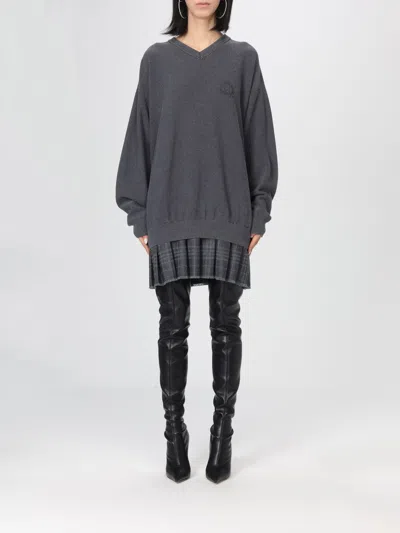 Balenciaga Dress  Woman Color Grey In Gray