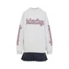 Balenciaga Hybrid Mini Dress Women In White