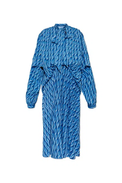 BALENCIAGA BALENCIAGA DRESS WITH PRINT