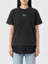 Balenciaga Women Hybrid T-shirt Dress With Sport Icon Logo In Black