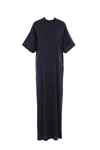 Balenciaga Cocoon Cotton Jersey Maxi Dress