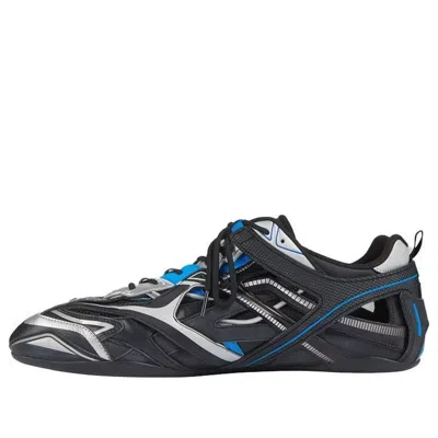 Balenciaga Drive Sneakers 'black Silver Blue' In Multi