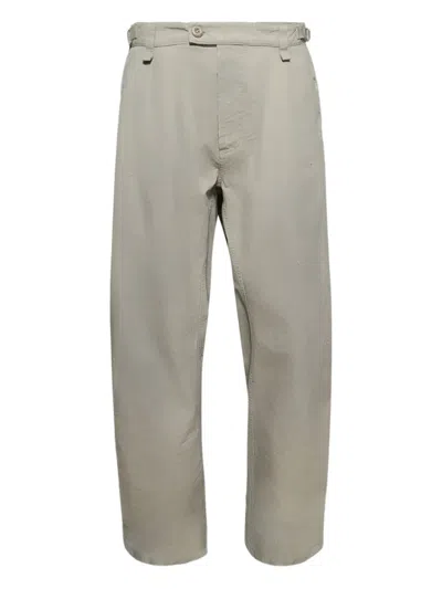 Balenciaga Drop-crotch Trousers In Gray