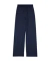 Balenciaga Drop-crotch Trousers In Blue