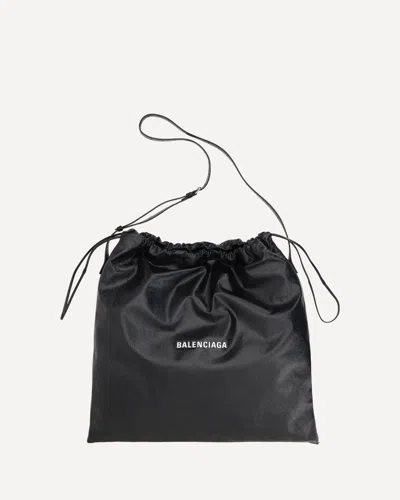 Balenciaga Dust Shopper Bag In Black