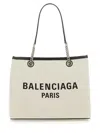 Balenciaga Heritage Chain Handle Tote Bag In Beige