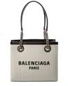 Balenciaga Mini Duty Free Canvas Tote Handbag