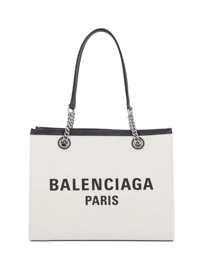 Balenciaga Duty Free Canvas Tote Bag