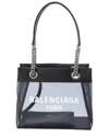 Balenciaga Duty Free Mesh Tote In Multi