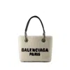 Balenciaga Women's Shearling Duty Free S Handbag In Neutrals