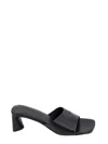Balenciaga Duty Free 60 Leather Mules In Black