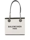 Balenciaga Duty Free Small Canvas Tote Bag