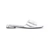 Balenciaga Dutyfree Sandals In Silver