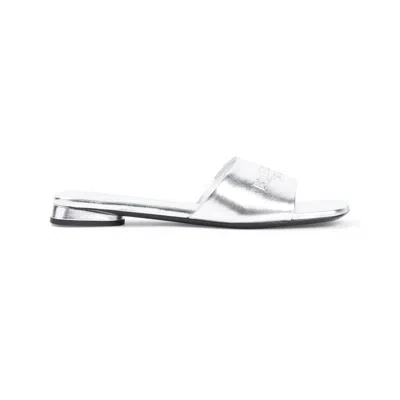 Balenciaga Dutyfree Sandals In Silver