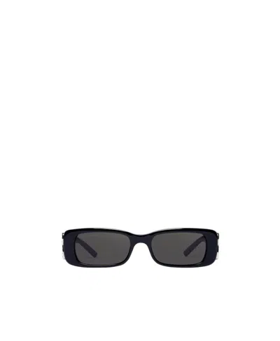 BALENCIAGA BALENCIAGA EYEWEAR RECTANGLE FRAMED SUNGLASSES