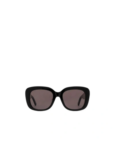 Balenciaga Dynasty Cat-eye Sunglasses In Black