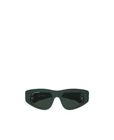 Balenciaga Dynasty D-frame Sunglasses In Green