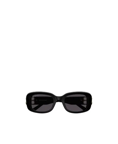 BALENCIAGA BALENCIAGA EYEWEAR RECTANGULAR FRAME SUNGLASSES