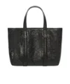 Balenciaga East-west Shopper Tote Bag In Black
