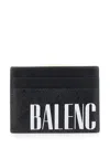 Balenciaga Editor Card Holder In Black