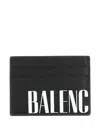 Balenciaga Editor Card Holder In Black