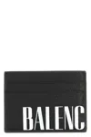 Balenciaga Editor Card Holder In Black