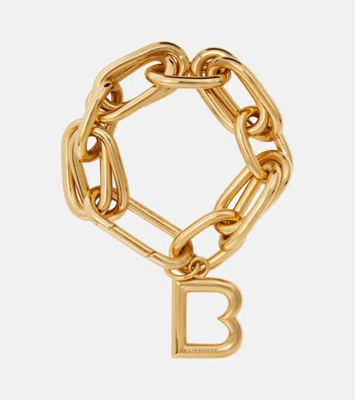 Balenciaga Eisa B Bracelet In Gold