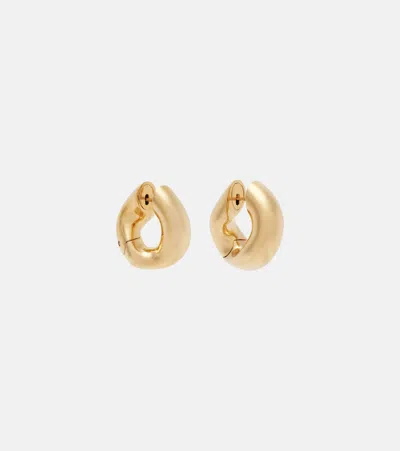 Balenciaga Eisa Hoop Earrings In Pink