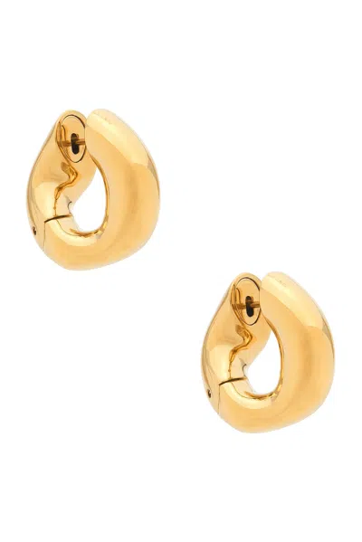 Balenciaga Eisa Xs Earrings In Gold