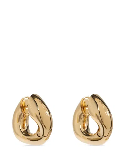 Balenciaga Eisa Xs Earrings In Shiny Gold