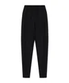 Balenciaga Elastic Waist Casual Pants In Black