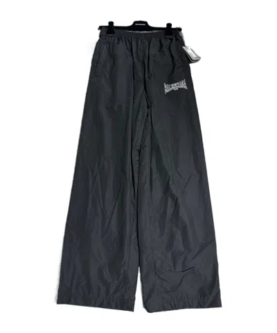 Balenciaga Elastic Waist Casual Pants In Black