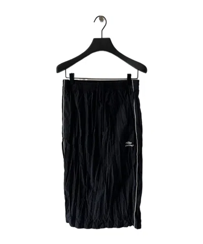Balenciaga Elastic Waist Skirt In Blue
