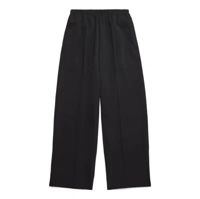 Balenciaga Elastic Waist Straight Leg Pants 'black'