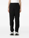 Balenciaga Elastic-waistband Track Pants In Black