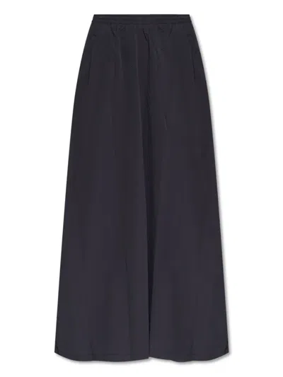Balenciaga Elasticated-waist Pocket Skirt In Black