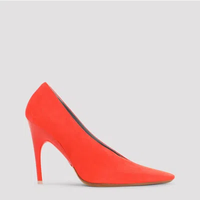 Balenciaga Elegant Duchesse Pumps With 11cm Heel Height In Neutral