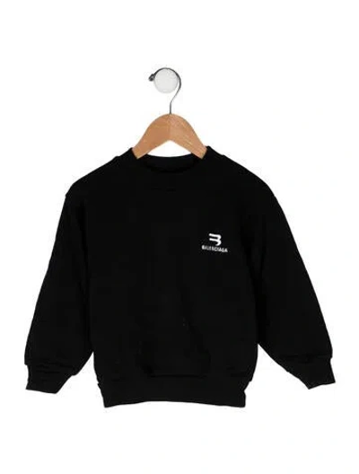 Pre-owned Balenciaga Babies' Embroidered Accent Sweatshirt In Multi