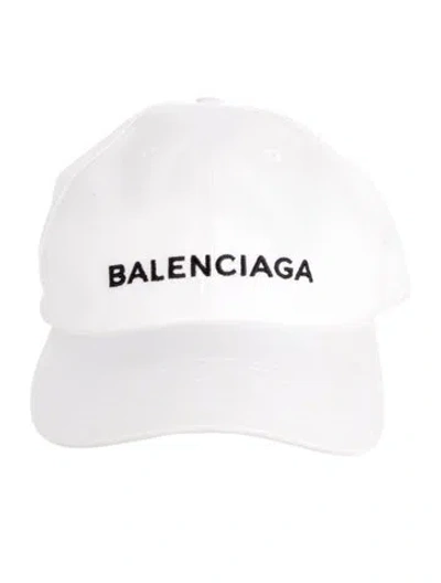 Pre-owned Balenciaga Embroidered Baseball Cap In Neutral