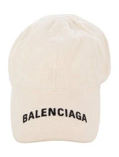 Pre-owned Balenciaga Embroidered Baseball Hat