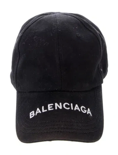Pre-owned Balenciaga Embroidered Cap In Multi