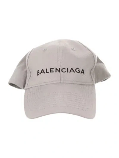 Pre-owned Balenciaga Embroidered Logo Baseball Cap In Multi