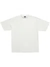 Balenciaga T-shirt Mit Logo-stickerei In White